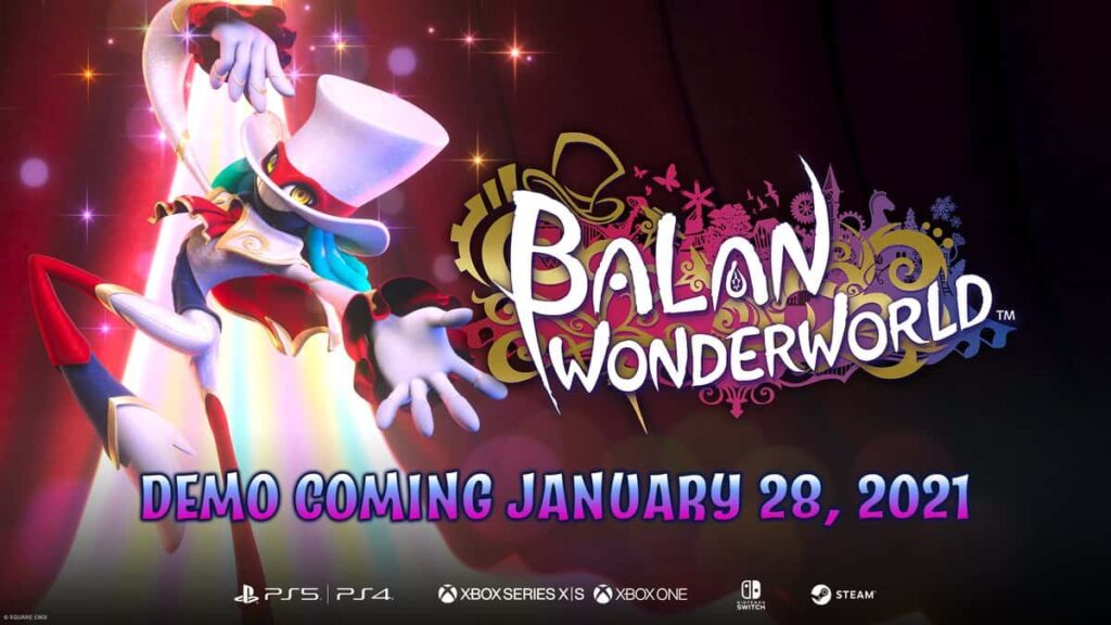 Balan Wonderworld demo coming January 28th