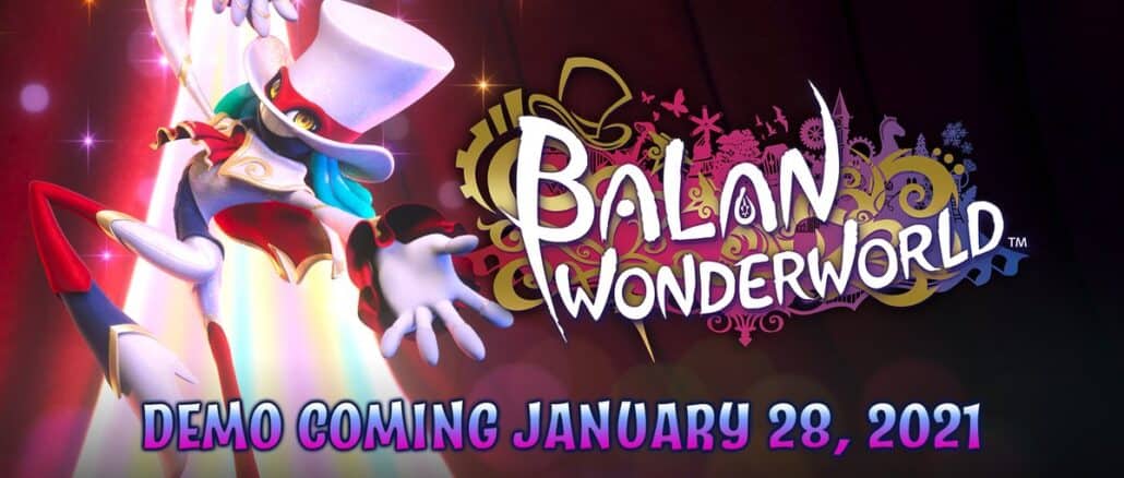 Balan Wonderworld demo coming January 28th
