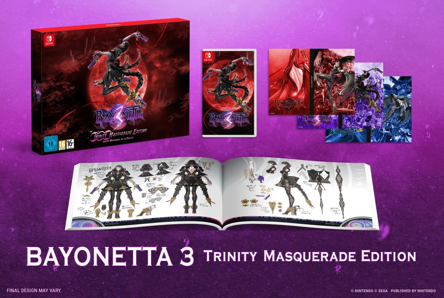 Bayonetta 3 Trinity Masquerade Special Edition aangekondigd