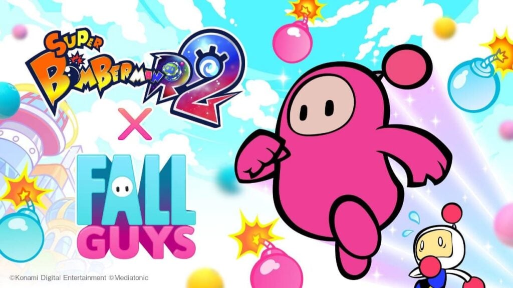 Bean Bomber: Fall Guys Collaboration in Super Bomberman R 2