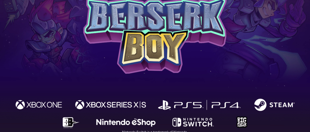 Berserk Boy announced, launching Q4 2021