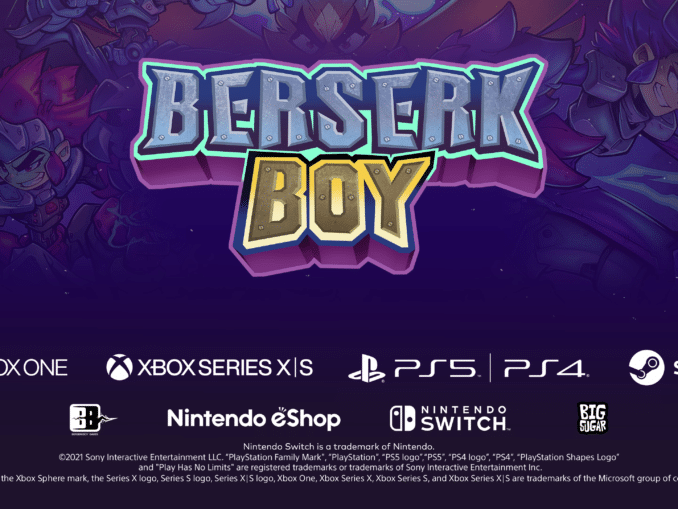 Nieuws - Berserk Boy aangekondigd, lancering Q4 2021 