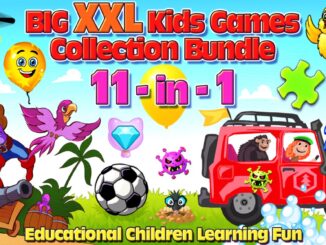 Release - Big XXL Kids Games Collection Bundle 11-in-1 Educational Children Learning Fun 