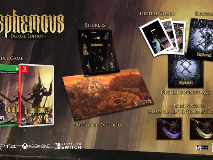 News - Blasphemous – Deluxe Edition Physical Edition – June 29, 2021 