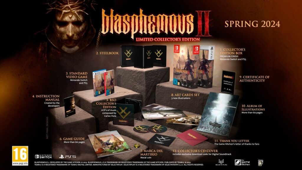 Blasphemous II Collector’s Edition: Release Date & Exclusive Contents Blasphemous II Collector’s Edition: Release Date & Exclusive Contents