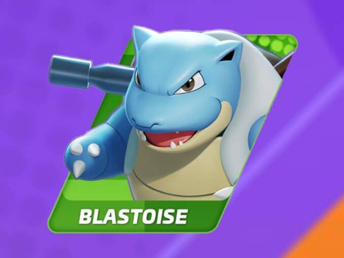 Nieuws - Blastoise sluit zich aan bij Pokemon Unite op 1 september 