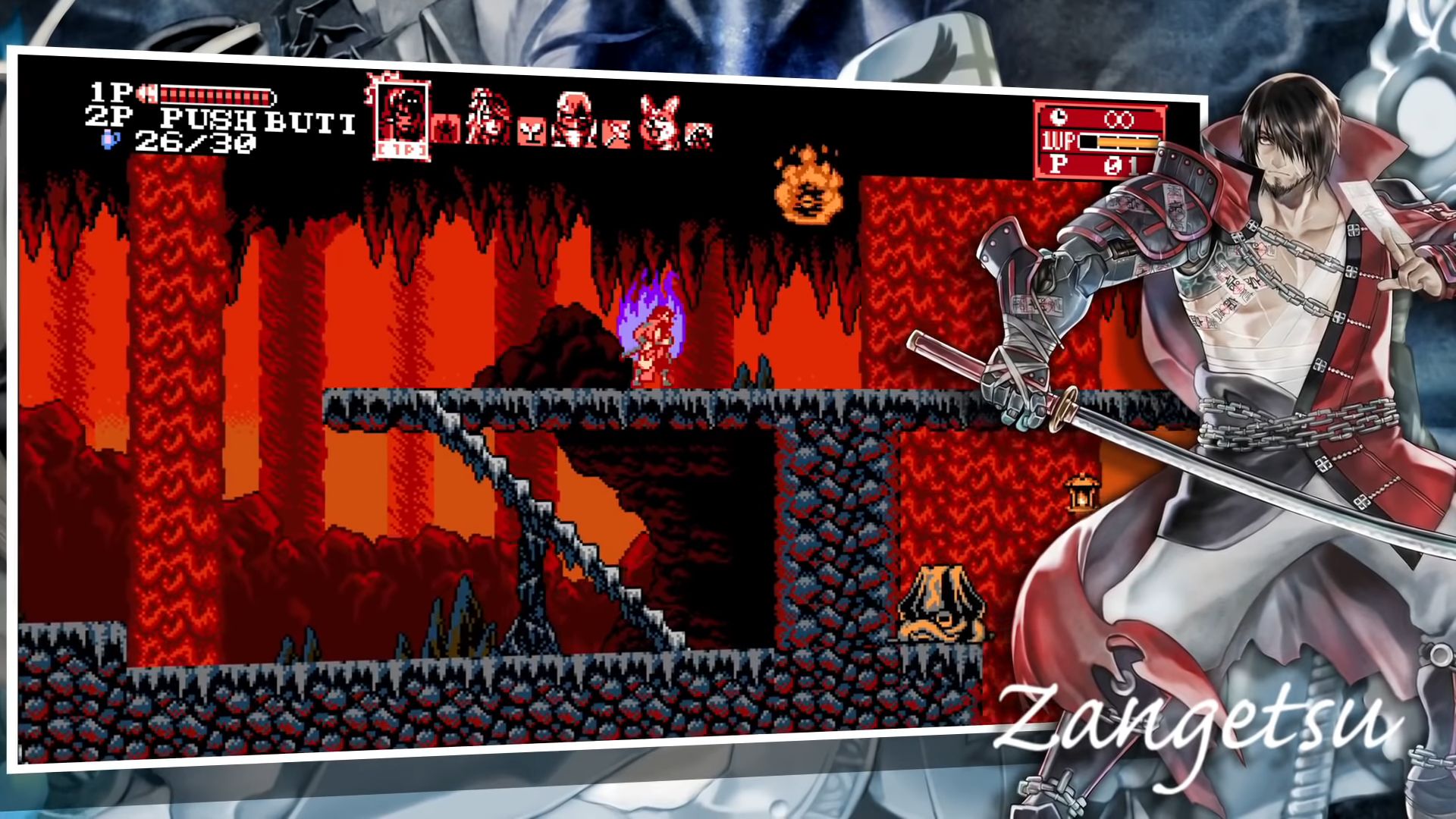 Bloodstained: Curse Of The Moon 2 – Nieuwe gameplay beelden