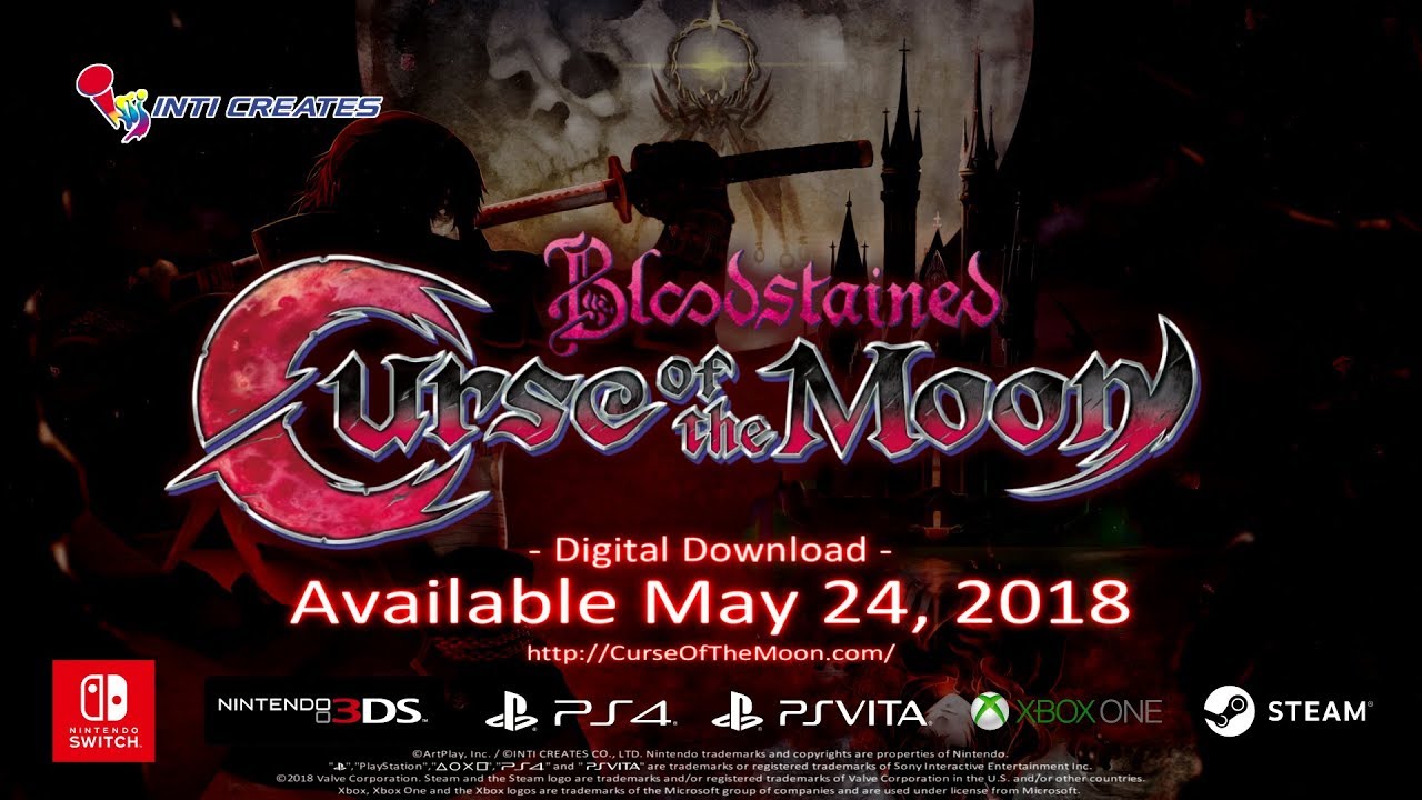 Bloodstained: Curse Of The Moon fysieke editie?