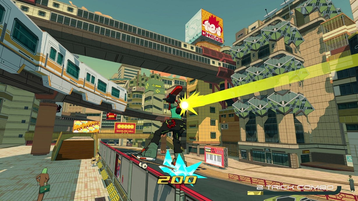 Bomb Rush Cyberfunk: A Futuristic Graffiti Battle for the Streets is Coming in August