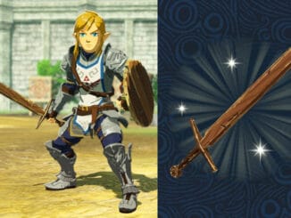 Bonus Training Sword weapon for Zelda: Breath of the Wild save data