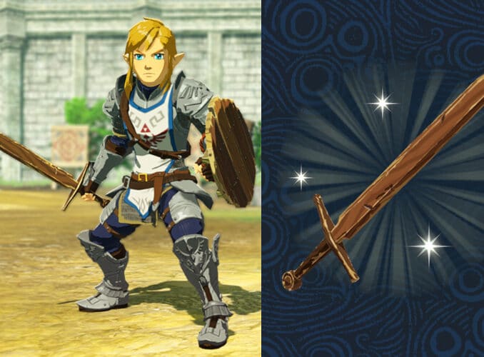 Nieuws - Bonus Training Sword-wapen voor Zelda: Breath of the Wild save data 