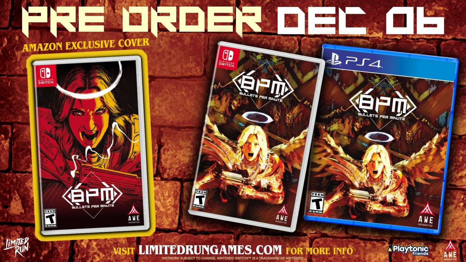 BPM: Bullets Per Minute – Physical Edition pre-orders starting December 6