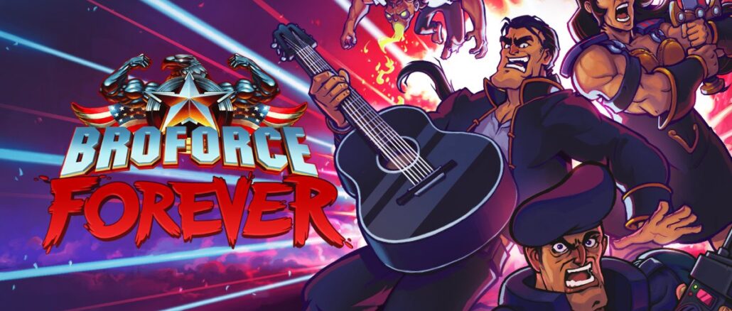 Broforce Forever Update: Nieuwe Ultra-Patriottische Bros en spannende functies