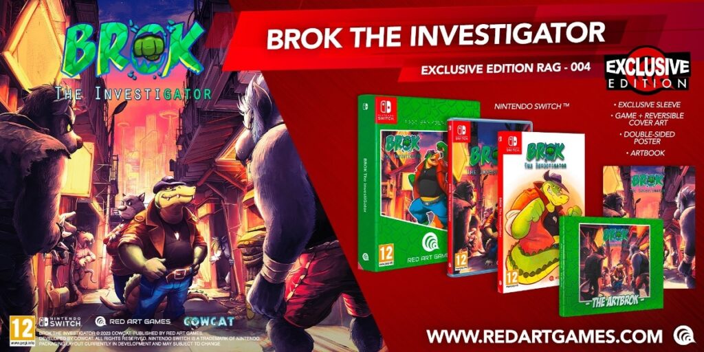 Brok the InvestiGator: Red Art Games’ Exclusive Edition