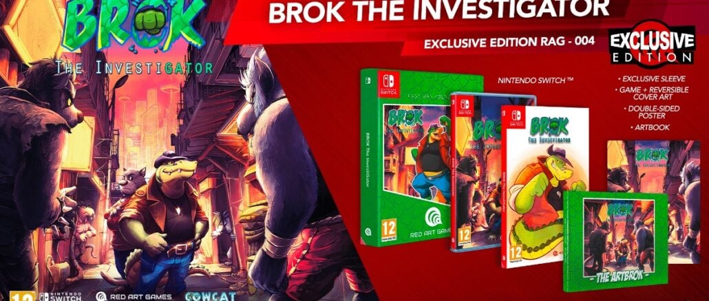 Brok the InvestiGator: Red Art Games’ Exclusive Edition