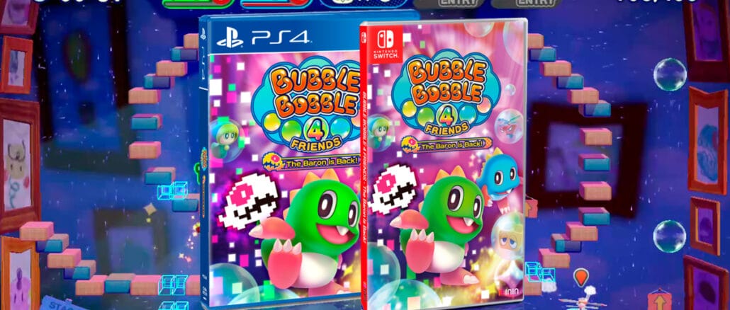Bubble Bobble 4 Friends: The Baron is Back komt 17 November