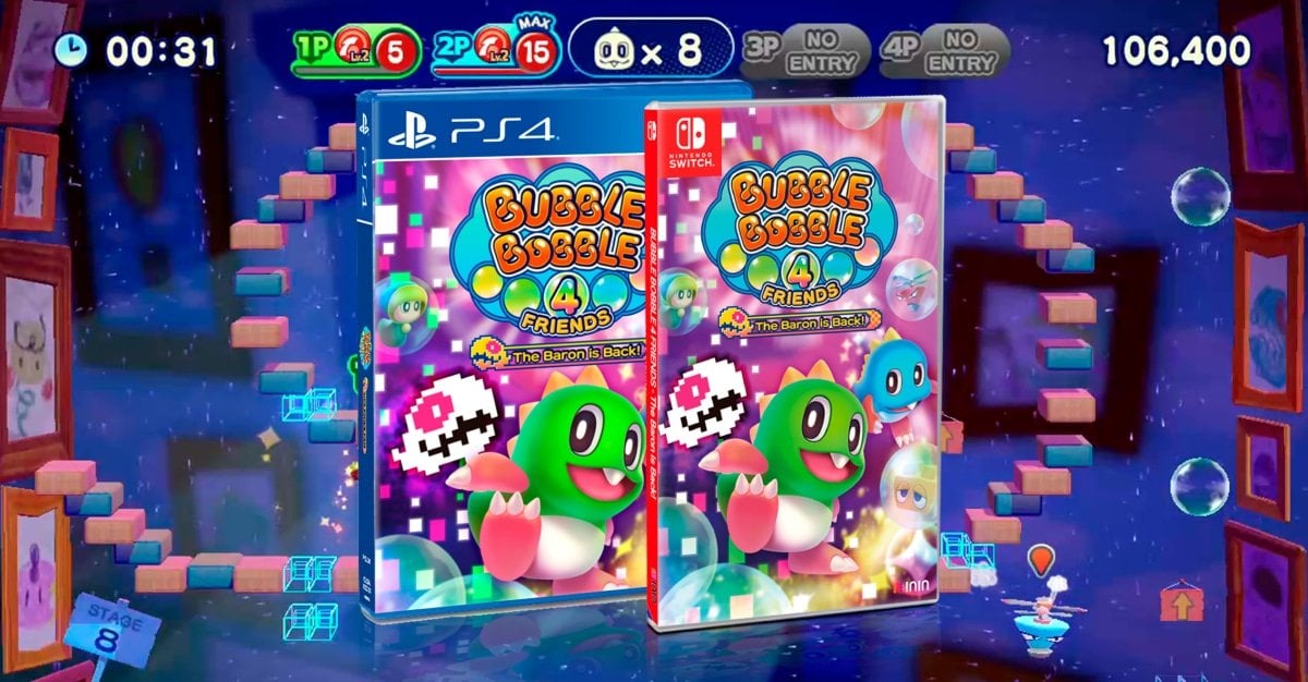 Bubble Bobble 4 Friends: The Baron is Back coming 17th November