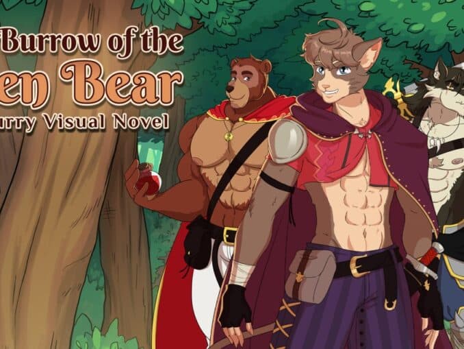 Release - Burrow of the Fallen Bear: A Gay Furry Visual Novel 