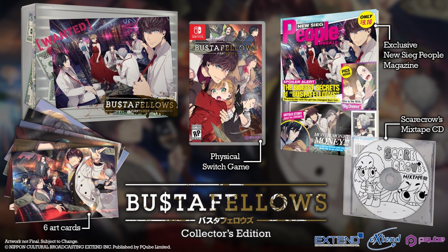 Bustafellows komt deze zomer uit in het westen, Collector’s Edition onthuld