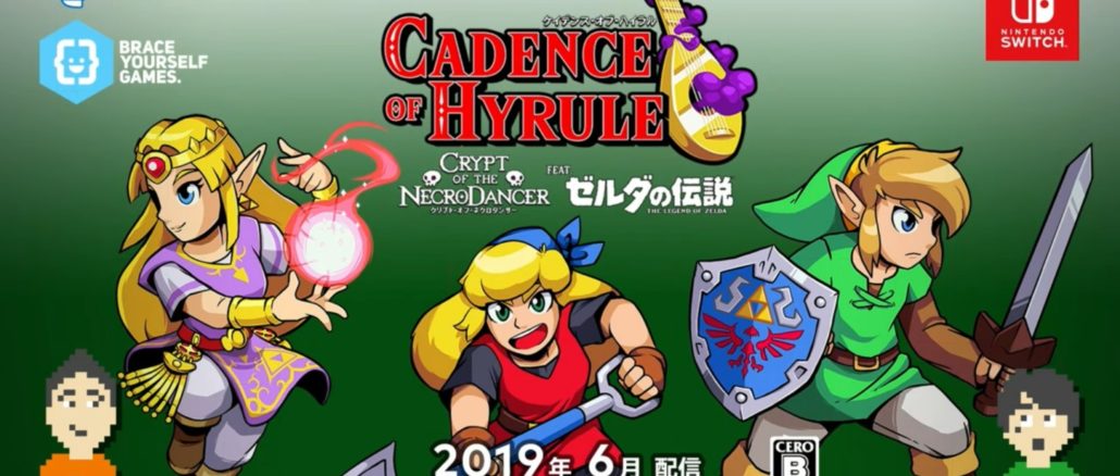 Cadence Of Hyrule launches today!