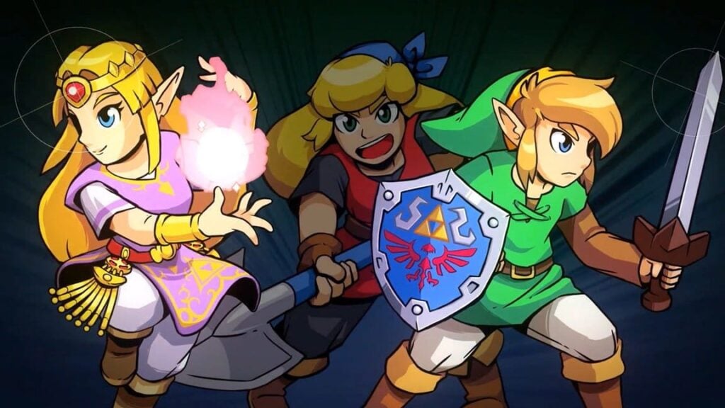 Cadence of Hyrule stars Link and Zelda