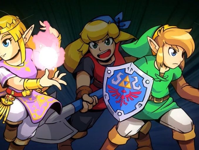 Nieuws - Cadence of Hyrule met in de hoofdrol Link en Zelda