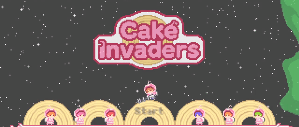 Cake Invaders – Eerste 16 minuten