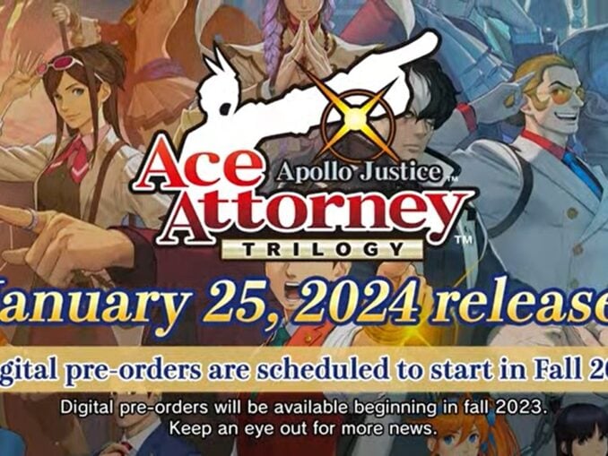 Nieuws - Capcom’s Apollo Justice: Ace Attorney Trilogy: Releasedatum en spannende functies 