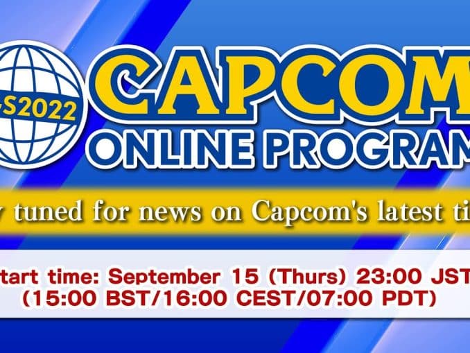Nieuws - Capcom – Online Progam – 15 September 2022 