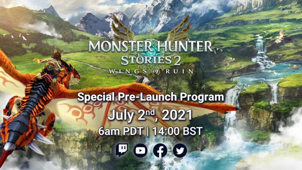 Capcom – Special Monster Hunter Stories 2 live stream on 2nd July