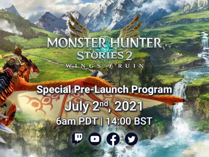 Nieuws - Capcom – Special Monster Hunter Stories 2 live stream op 2 Juli 