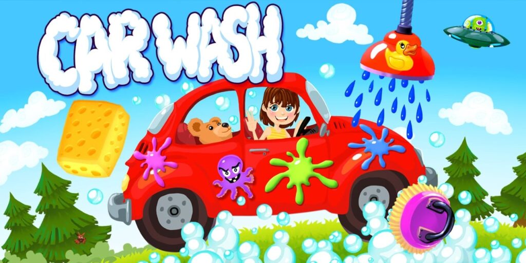 Car Wash – Auto’s en vrachtwagens garagespel voor peuters en kinderen