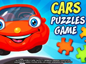 Release - Cars Puzzles Game – auto’s puzzels spel auto & carwash garage legpuzzel onderwijs leren puzzelspellen voor kinderen en peuters 