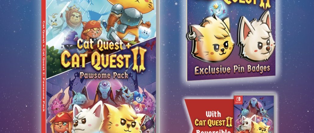 Cat Quest + Cat Quest II Pawsome Pack komt op 31 Juli