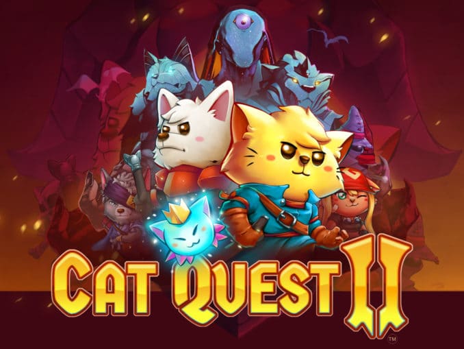 Nieuws - Cat Quest II – Officiële Key Art, gepland voor Q3 2019
