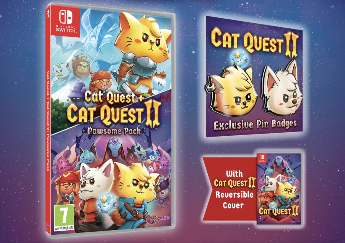 Cat Quest Pawsome Pack – Includes Pair Of Pin Badges (Select Retailers)
