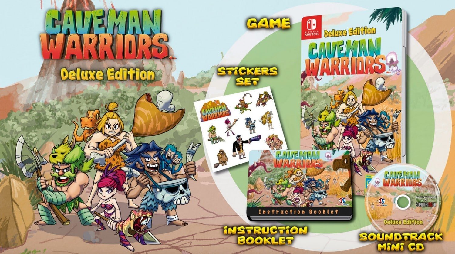 Caveman Warriors: Deluxe Edition op 22 Maart