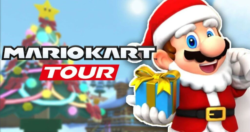 Christmas/winter-themed track coming to Mario Kart Tour?