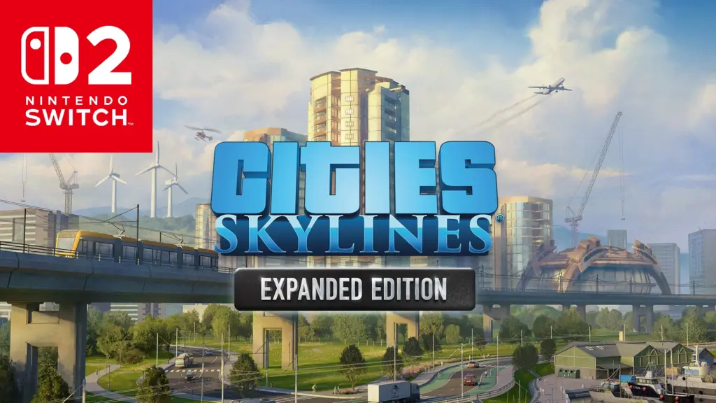 Cities: Skylines – Expanded Edition verschijnt op Nintendo Switch 2 op 28 oktober 2026