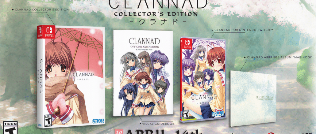 Clannad fysieke edities – Pre-order via Limited Run Games op 14 april