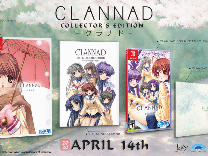News - Clannad Physical Editions – Pre-order through Limited Run Games on April 14th 