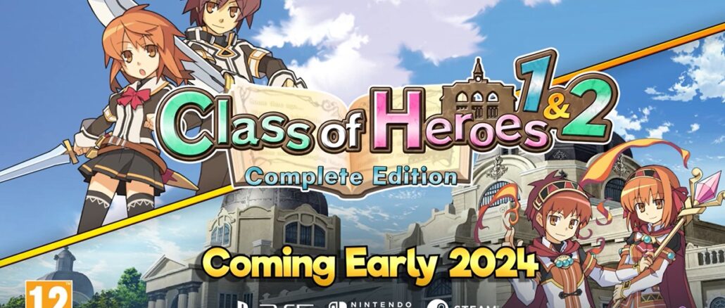 Class of Heroes 1 & 2: Complete Edition – Worldwide Release