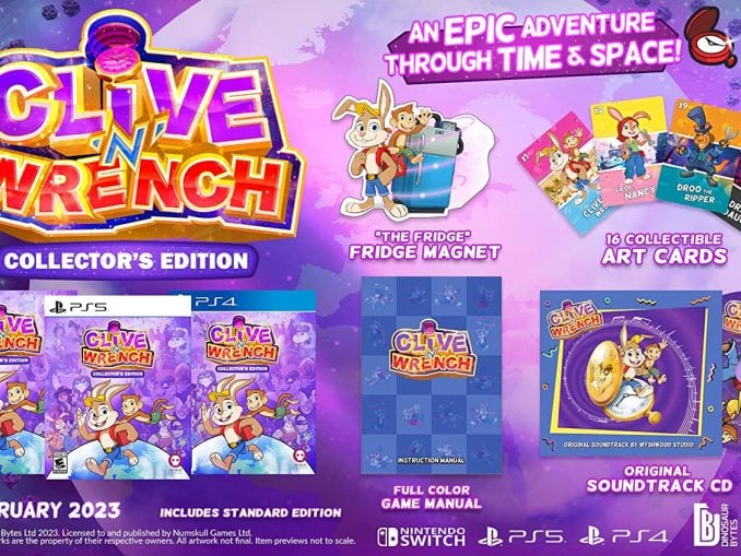 News - Clive ‘N’ Wrench – New Christmas Trailer + physical editions 