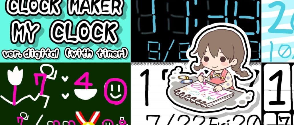 Clock Maker : My Clock – ver. digital (with timer)