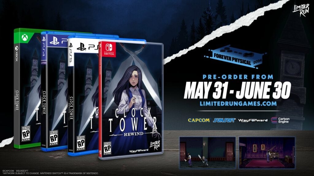 Clock Tower: Rewind is Getting a Physical Release