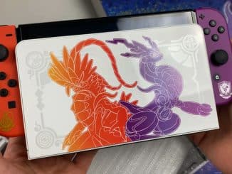 Close look at Pokemon Scarlet/Violet OLED Edition