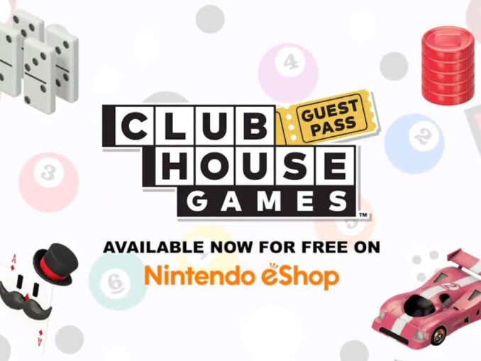 Nieuws - Clubhouse Games Guest Pass – Beschikbaar als gratis download in het Westen 