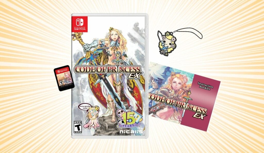 Code Of Princess EX – 15 jarig jubileum fysieke reprint