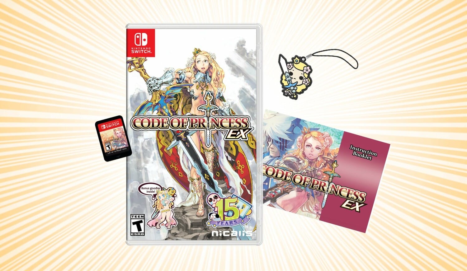 Code Of Princess EX – 15 jarig jubileum fysieke reprint