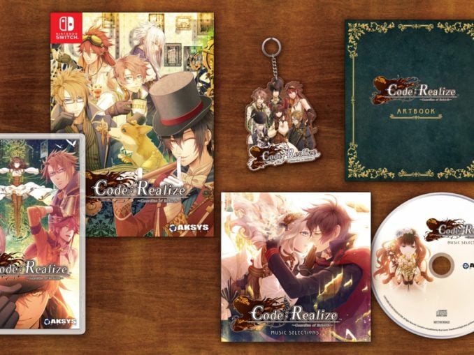 Nieuws - Code: Realize ~Guardian of Rebirth~ Collector’s Edition onthuld 